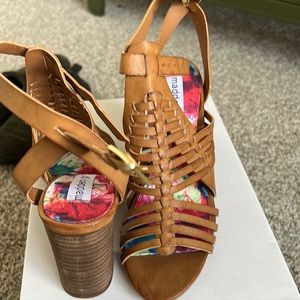 Madden Girl. Strap heels. Size 7.5.